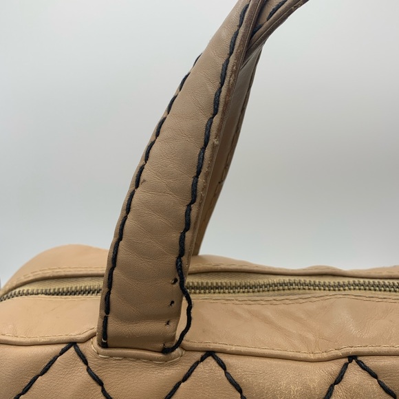 Chanel Wild Stitch Boston handbag Beige - Picture 8 of 15